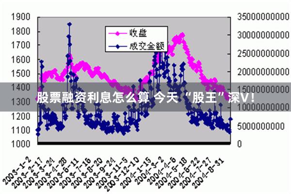 股票融资利息怎么算 今天 “股王”深V！