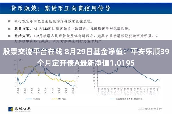 股票交流平台在线 8月29日基金净值：平安乐顺39个月定开债A最新净值1.0195