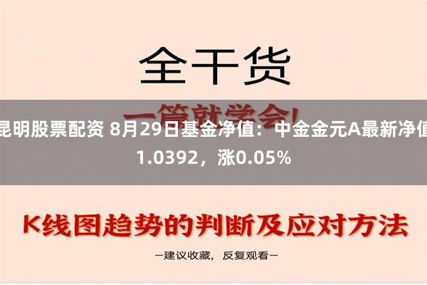 昆明股票配资 8月29日基金净值：中金金元A最新净值1.0392，涨0.05%