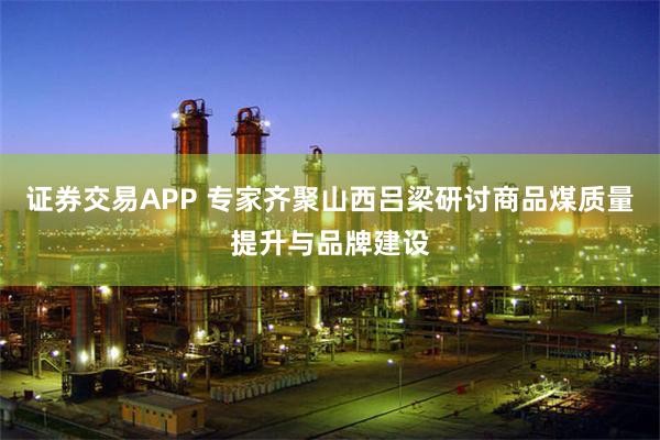 证券交易APP 专家齐聚山西吕梁研讨商品煤质量提升与品牌建设