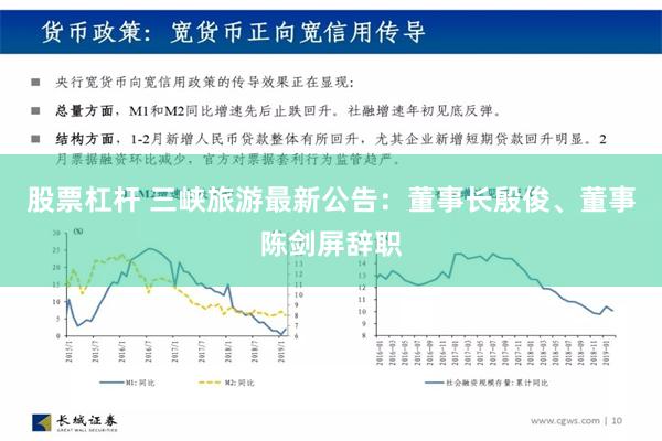 股票杠杆 三峡旅游最新公告：董事长殷俊、董事陈剑屏辞职