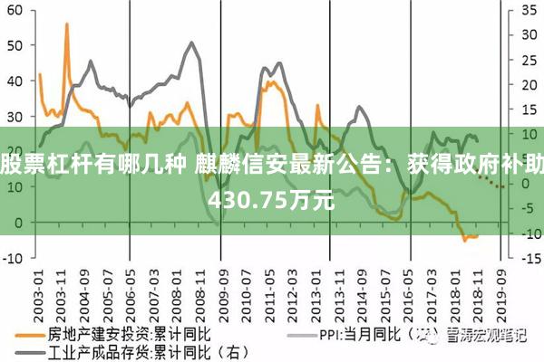 股票杠杆有哪几种 麒麟信安最新公告：获得政府补助430.75万元