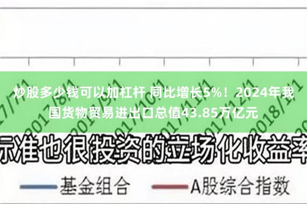 炒股多少钱可以加杠杆 同比增长5%！2024年我国货物贸易进出口总值43.85万亿元